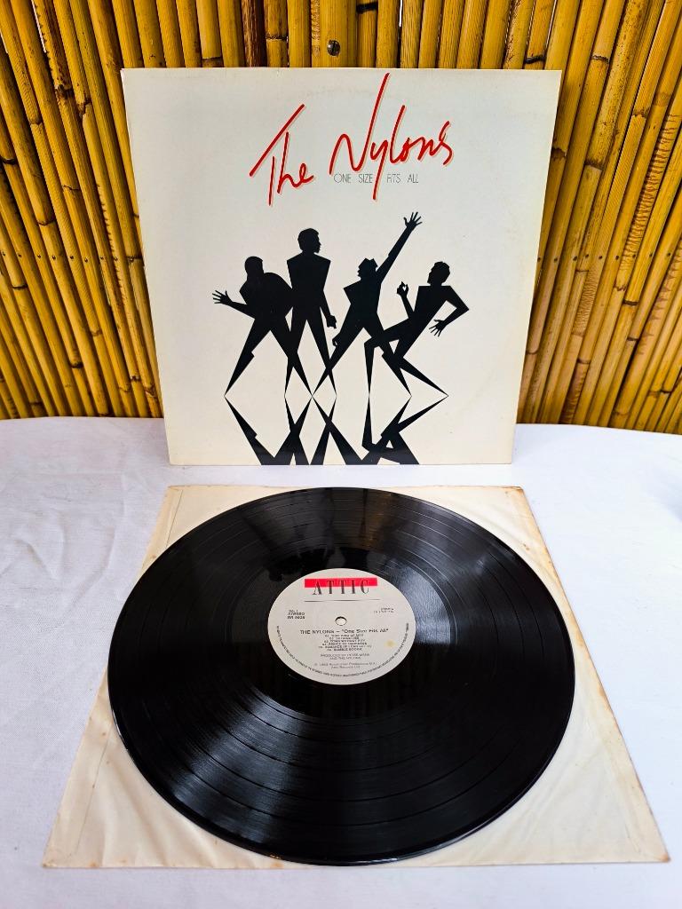 33t LP/Vinyl The Nylons „One Size Fits All” Roadrunner 1982, Ophalen of Verzenden, Gebruikt, 12 inch, Poprock