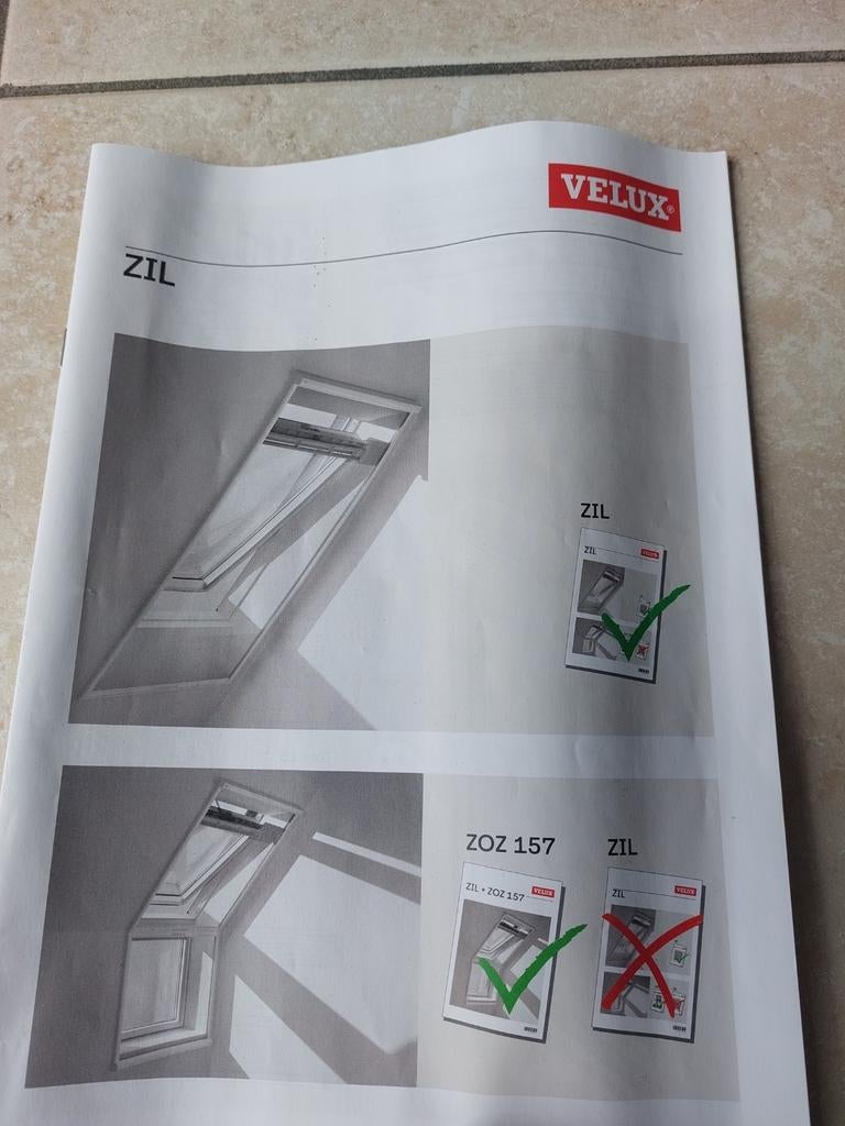 Vliegenraam voor velux, Ophalen