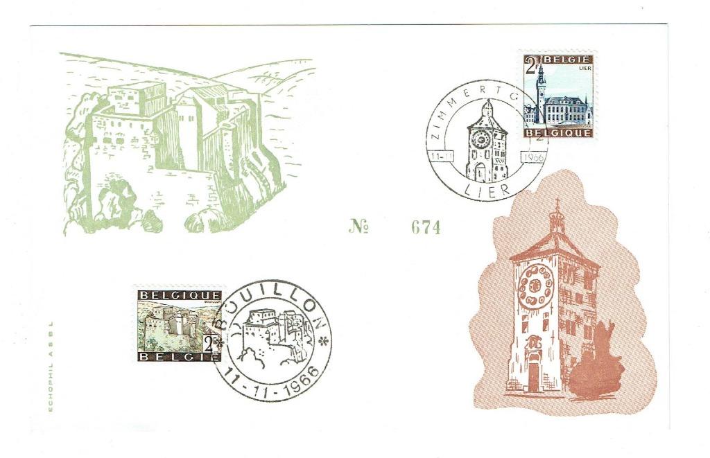 Gelegenheidskaart met reeks OBP nrs 1397/1398 (Post-0079), Ophalen of Verzenden, Overige typen