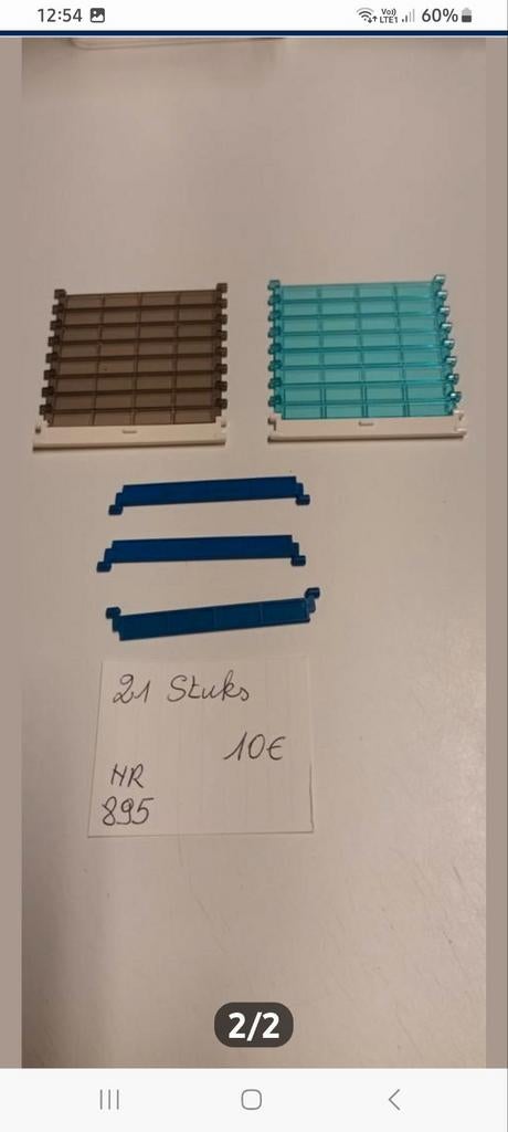 Lego 21 stuks garage delen nr 895, Ophalen of Verzenden