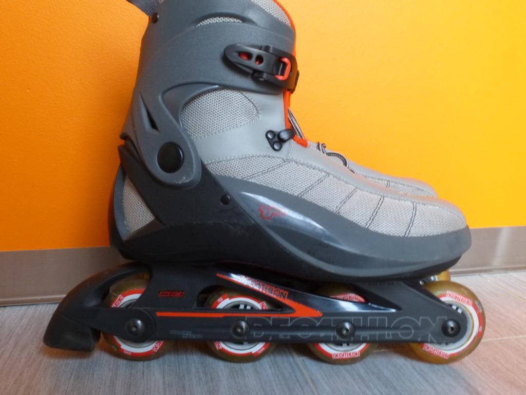 Rollers pour homme (pointure 45) DECATHLON, Sports & Fitness, Autres marques, Rollers 4 roues en ligne, Enlèvement, Utilisé