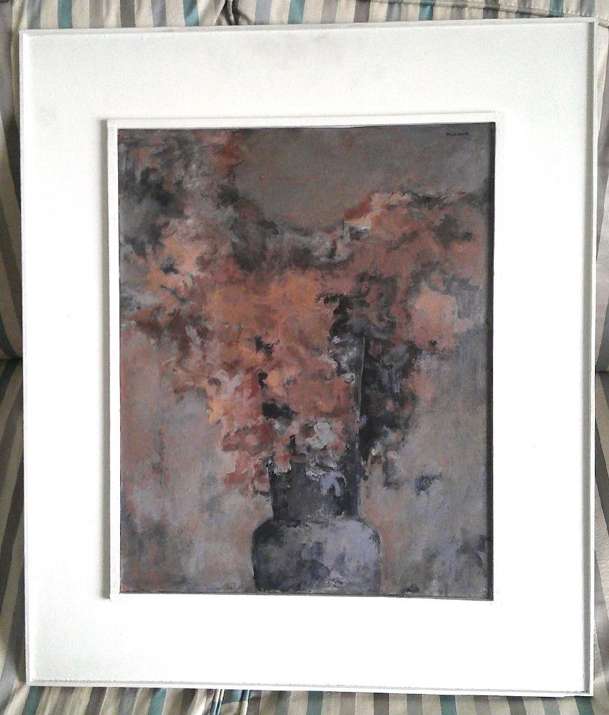 Artistiek - bloemen in vaas - Jan Michels (1915-1985), Ophalen of Verzenden