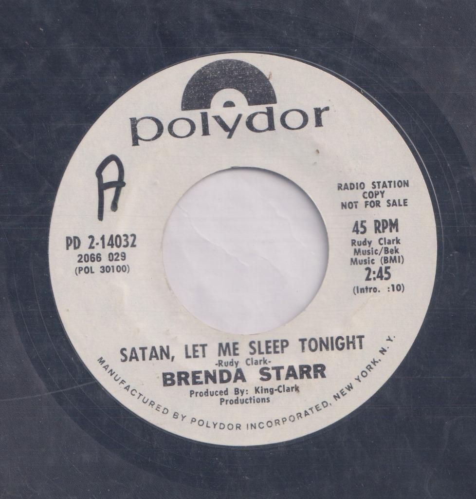 Branda Starr - Satan, let me sleep tonight - Soldier Boy - D, Ophalen of Verzenden, Gebruikt, R&B en Soul