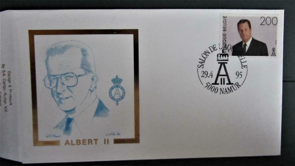 FDC- NR. 2599- KONING ALBERT II, Postzegels en Munten, Ophalen of Verzenden, Gestempeld, Koningshuis