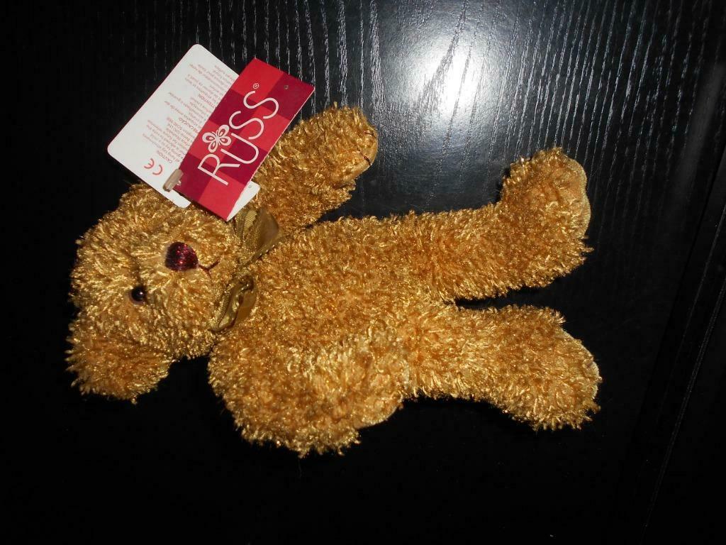 teddybeer RUSS 20 centimeter, Enlèvement ou Envoi, Neuf, Ours