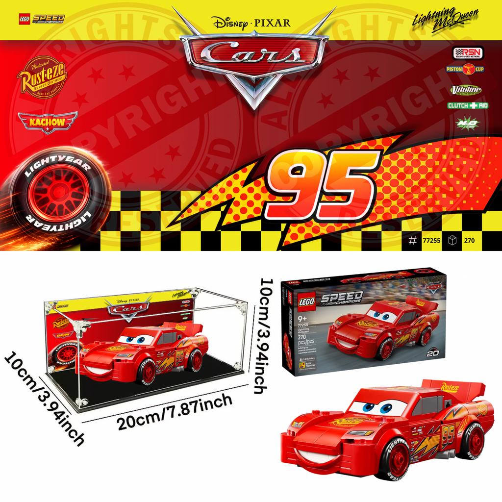 Disney·Pixar Cars vitrine + decoratie, Kinderen en Baby's, Speelgoed |Speelgoedvoertuigen, Ophalen of Verzenden, Zo goed als nieuw