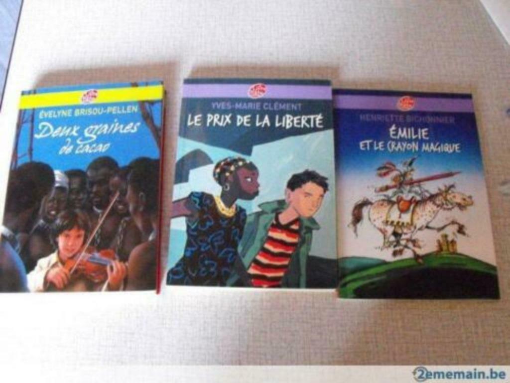 3 livres ados, Ophalen of Verzenden