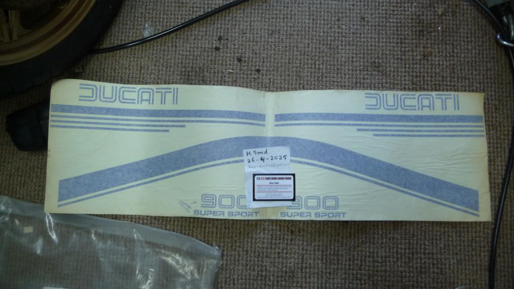 Diverse stickers bevel  Ducati 350 Desmo 750 S GT 750SS 900S, Enlèvement ou Envoi, Neuf