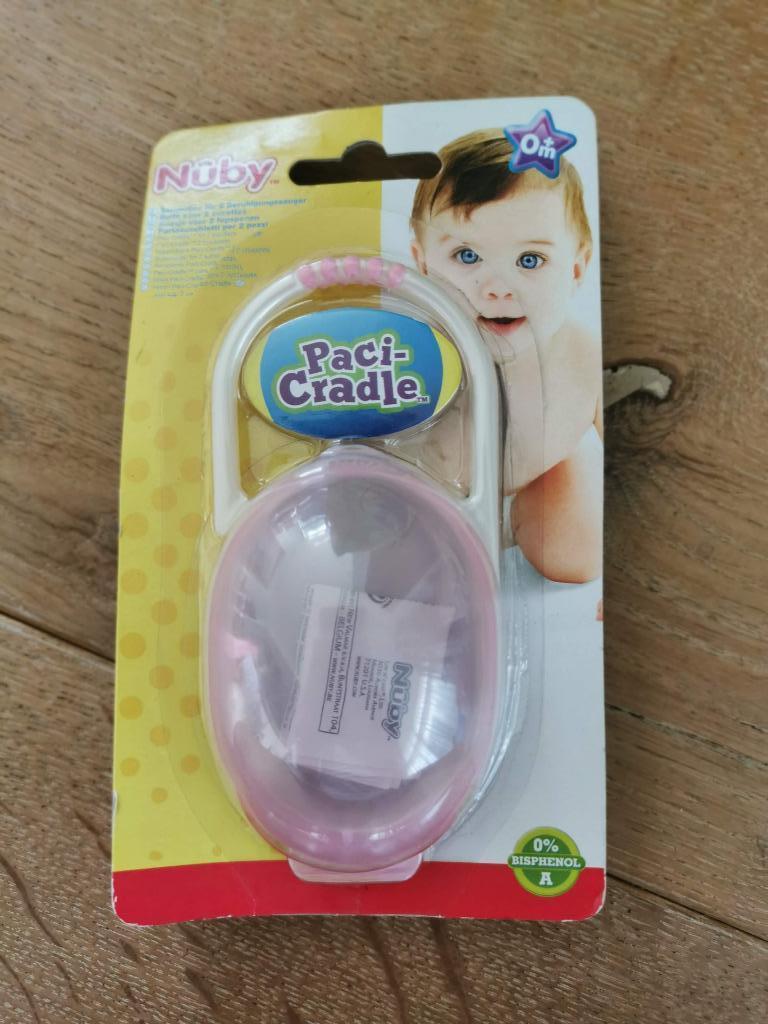Opbergdoosje fopspeen Nuby, Ophalen of Verzenden, Nieuw, Overige typen