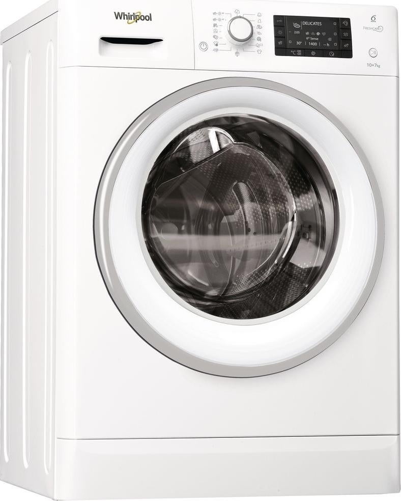 WHIRLPOOL WASDROOGCOMBINATIE: FWDD1071681WS, 8 à 10 kg, Enlèvement, Neuf, 85 à 90 cm