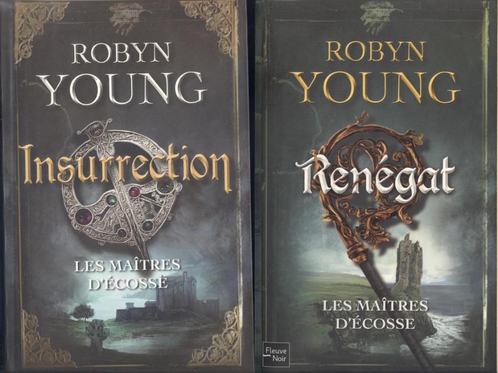 LES MAÎTRES D'ÉCOSSE (les 3 tomes), Ophalen of Verzenden, Gelezen, Robyn Young