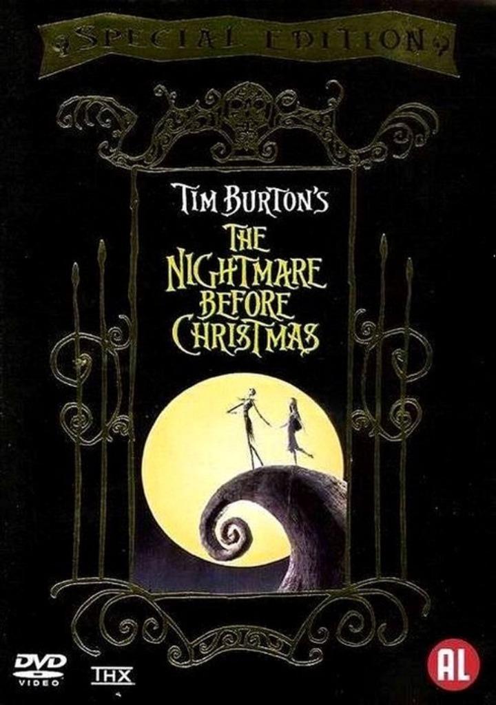 Tim burtin dvd nightmare before christmas, Cd's en Dvd's, Alle leeftijden, Ophalen of Verzenden