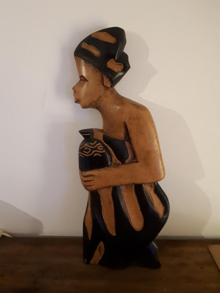 Afrikaanse houten muur decoratie, Antiek en Kunst, Ophalen of Verzenden