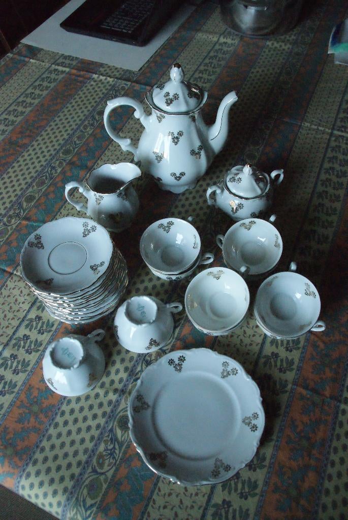 vintage koffieservies Mitterteich Bavaria, Enlèvement ou Envoi