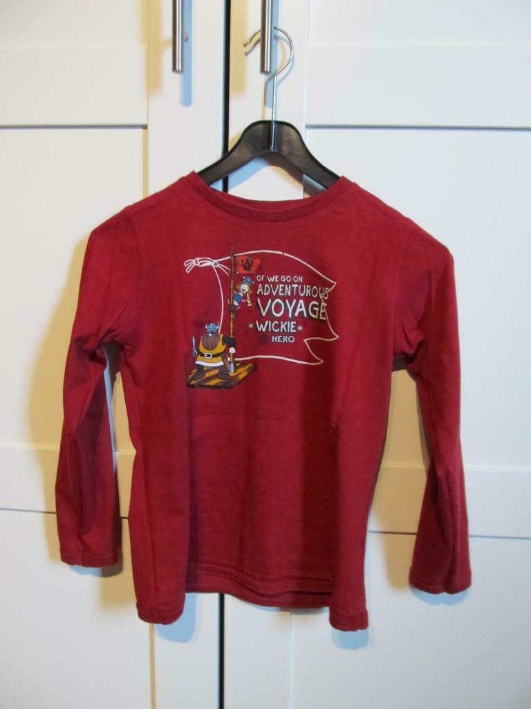 6 T-shirts lange mouw Maat 122-128 Mexx, JBC..., Enlèvement ou Envoi, Utilisé, Garçon, Chemise ou À manches longues