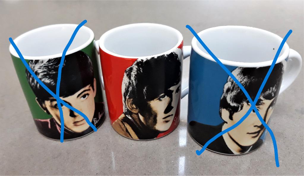 koffietas the beatles expresso, Ophalen, Zo goed als nieuw