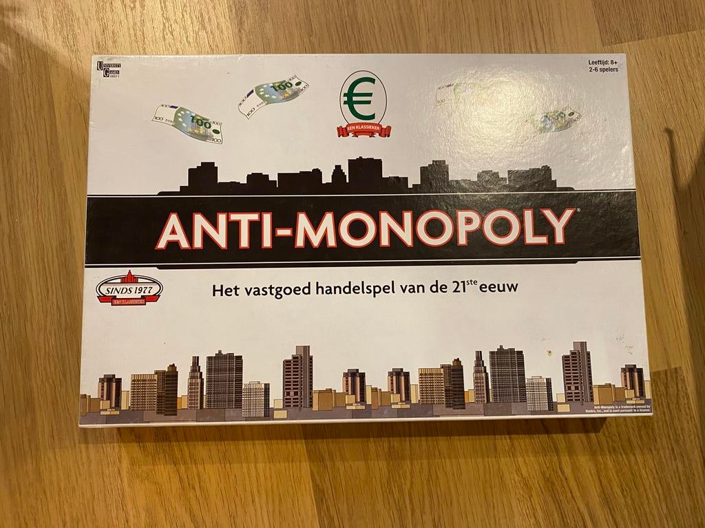 Anti-Monopoly, Hobby en Vrije tijd, Ophalen, Zo goed als nieuw
