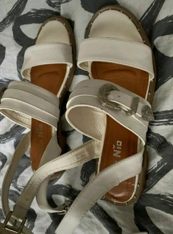 Sandales 37 cuir, Enlèvement ou Envoi, Comme neuf