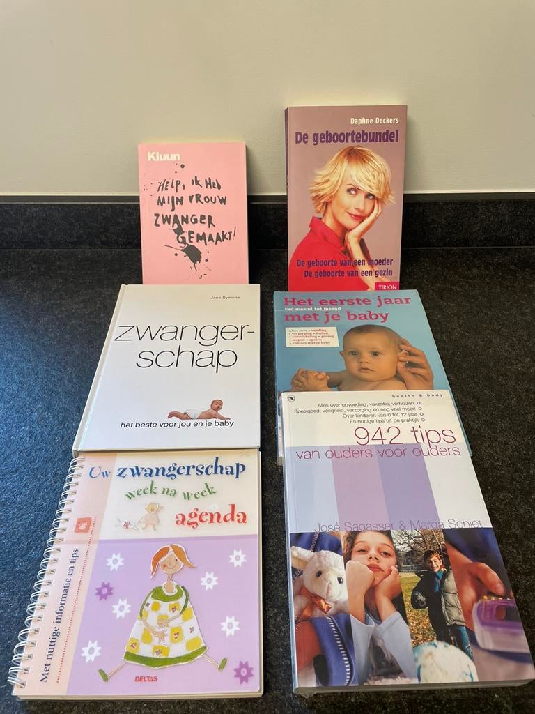 6 livres informatifs sur la grossesse, Enlèvement ou Envoi, Neuf, Grossesse et accouchement