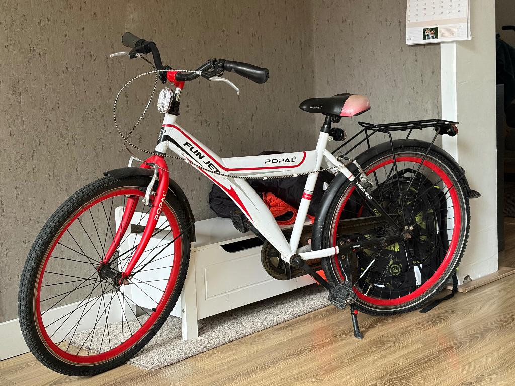 Kinderfiets, Ophalen, Gebruikt, 16 tot 20 inch, Popal