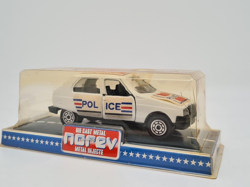 Citroën Visa Police avec intérieur noir - Norev 1/43, Envoi, Comme neuf, Voiture, Norev