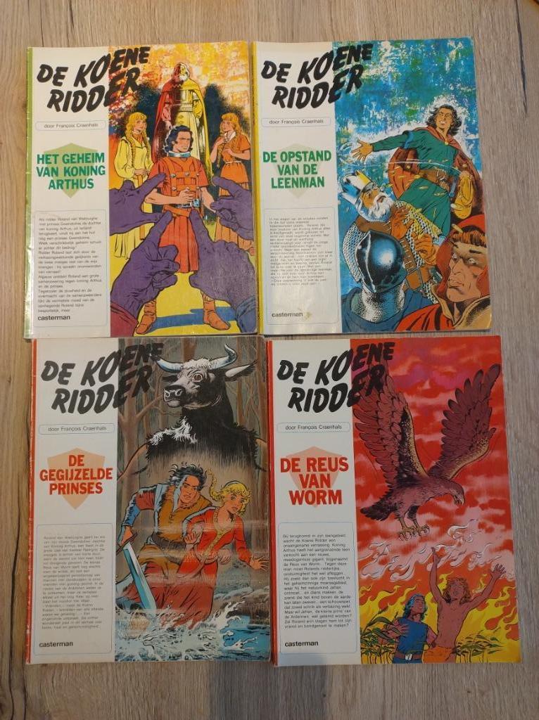 Lot strips De koene ridder - François Craenhals, Ophalen of Verzenden, Gelezen