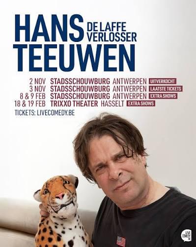 Hans Teeuwen - le lâche sauveur, Hasselt, Tickets & Billets, Une personne