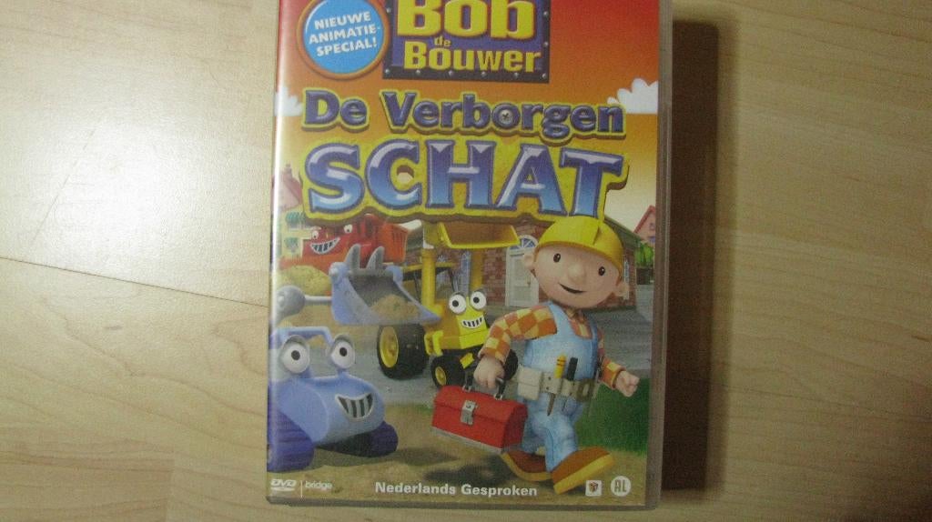 5 dvd's Bob de bouwer, Europees, Gebruikt, Tekenfilm, Alle leeftijden
