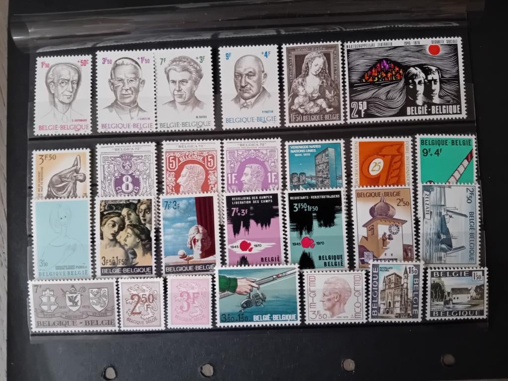 België postzegels jaar 1970 postfris lot 355B, Postzegels en Munten, Ophalen of Verzenden, Postfris
