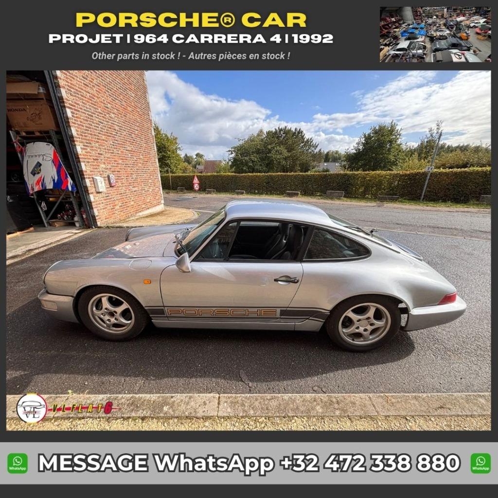 Porsche 964 (3.6) Carrera 4 — 1992 — 292.000 km, Ophalen, Gebruikt, Porsche
