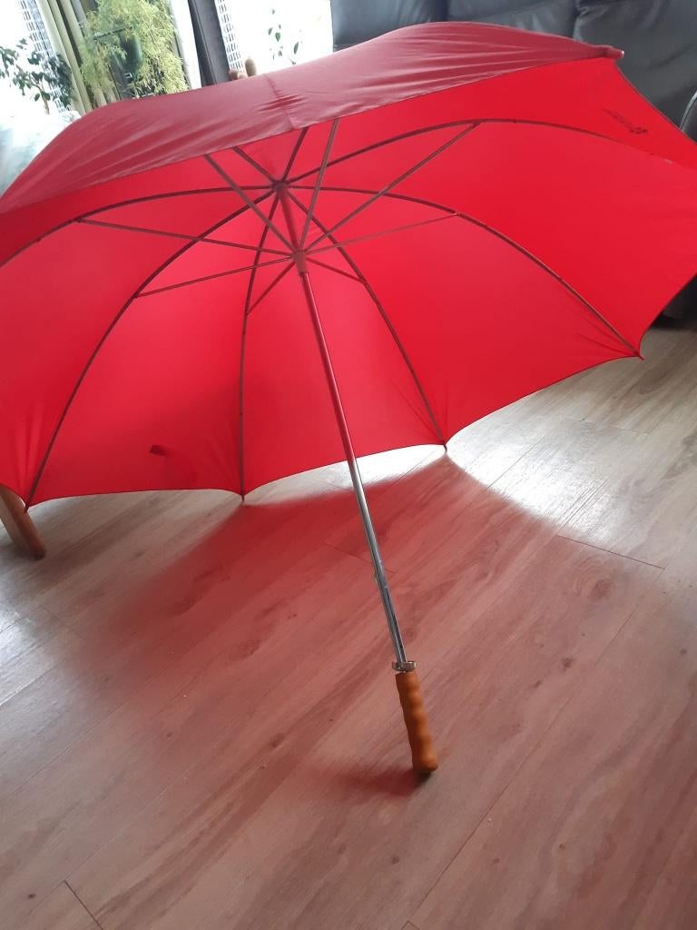 paraplu groot formaat kleur rood, Ophalen of Verzenden, Nieuw, Rood