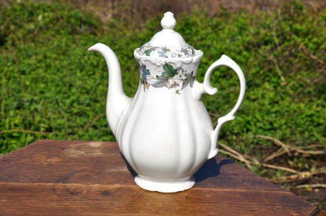cafetière décor au lierre, Enlèvement ou Envoi
