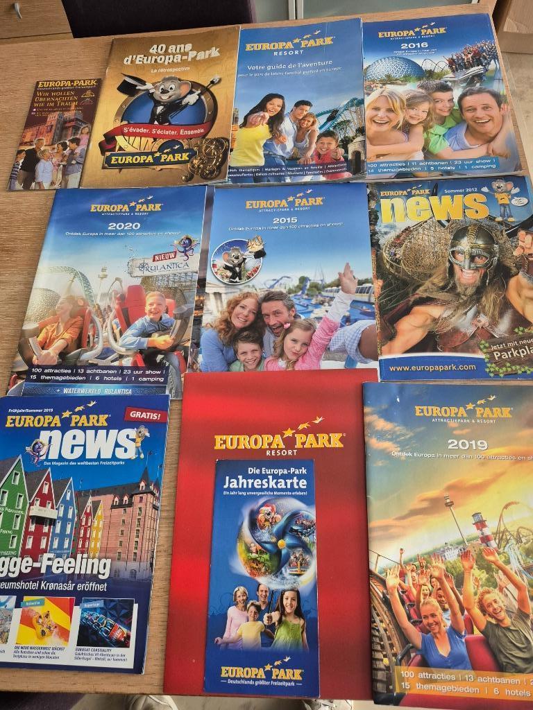 Europa Park boeken & folders, Ophalen of Verzenden, Zo goed als nieuw
