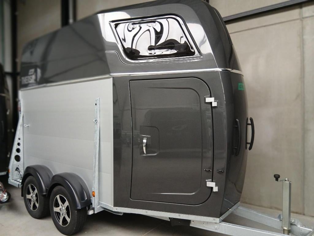 Nieuwe paardenrailers Regio Turnhout - Hoogstraten, Enlèvement, Neuf, Aluminium, Remorque 2 chevaux