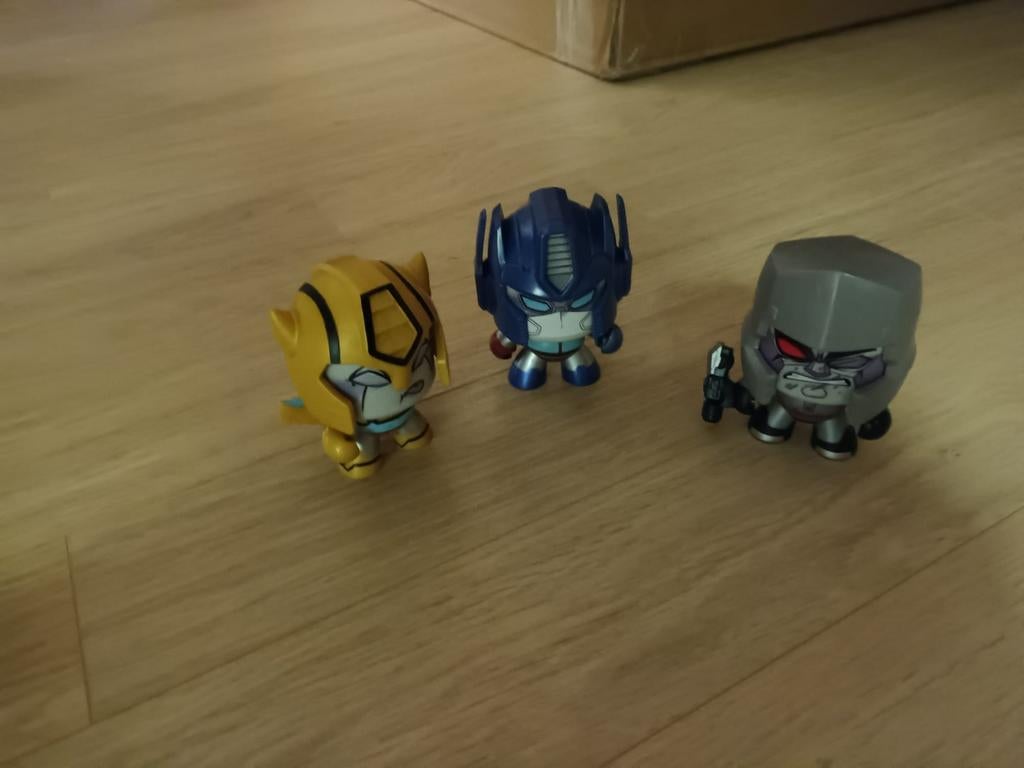 Transformers mighty muggs 3 stuks, Ophalen of Verzenden, Zo goed als nieuw