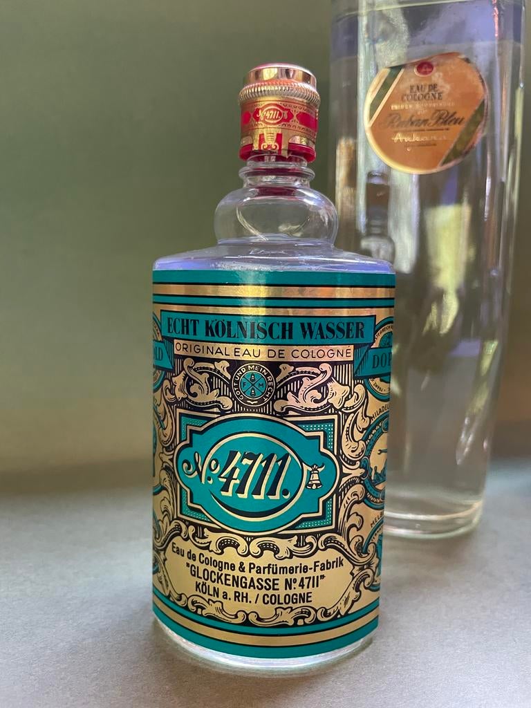 Vintage 4711 Echt Kölnisch Wasser – Klassieke Eau de Cologne, Verzamelen, Ophalen of Verzenden, Zo goed als nieuw
