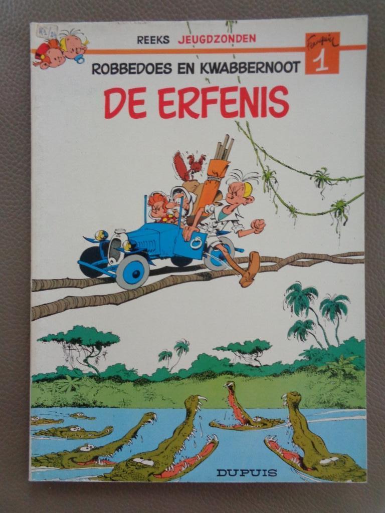 Robbedoes en Kwabbernoot - album 1 (reeks Jeugdzonden), Ophalen of Verzenden