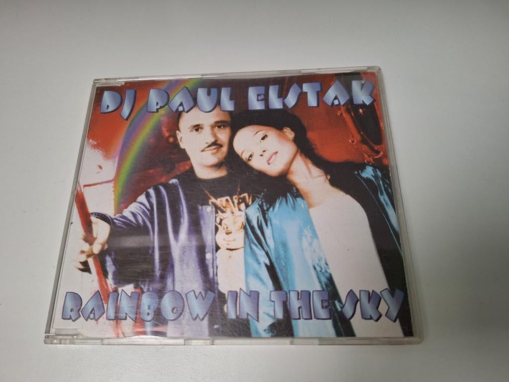 Dj Paul Elstak - Single cd Rainbow in the Sky, Enlèvement ou Envoi