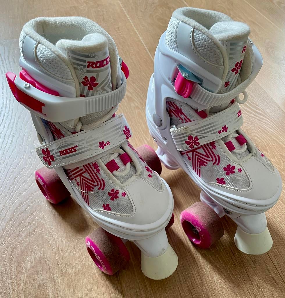 Patins ROCES - Quaddy Girl 3.0 - Taille 30-33 - peu utilisé, Enlèvement ou Envoi, Utilisé, Enfants
