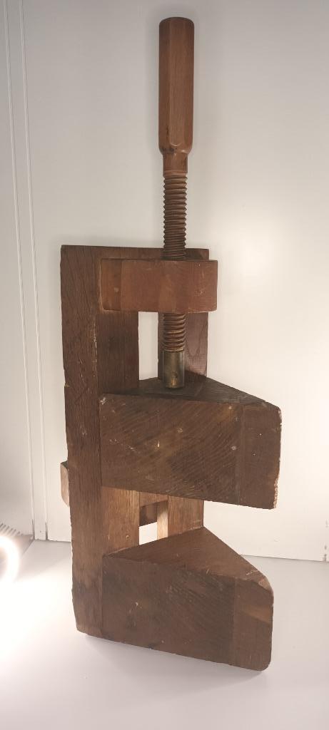 grote antieke houten verstekbak, Ophalen of Verzenden