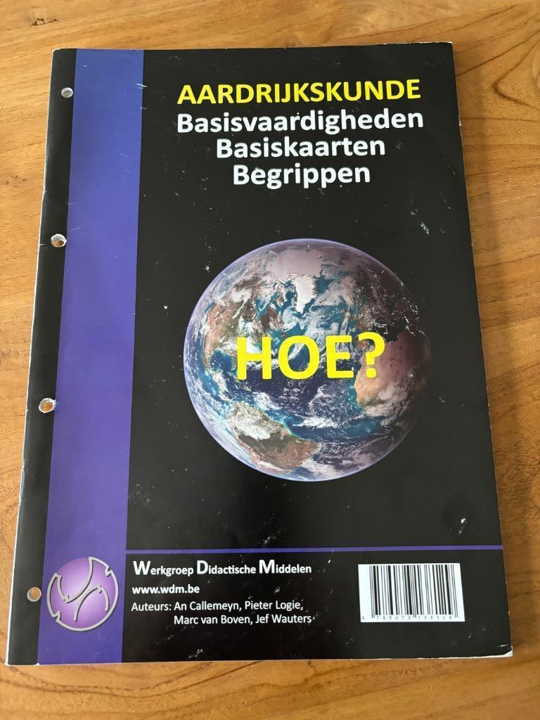 Aardrijkskunde basisvaardigheden basiskaarten begrippen, Enlèvement, Comme neuf, Géographie, Diverse auteurs