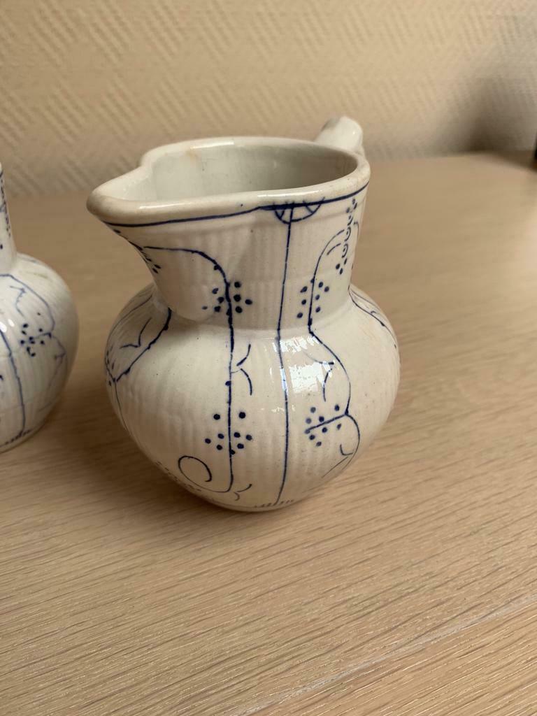 Melkkannetjes Boch / Saks, Ophalen of Verzenden, Gebruikt