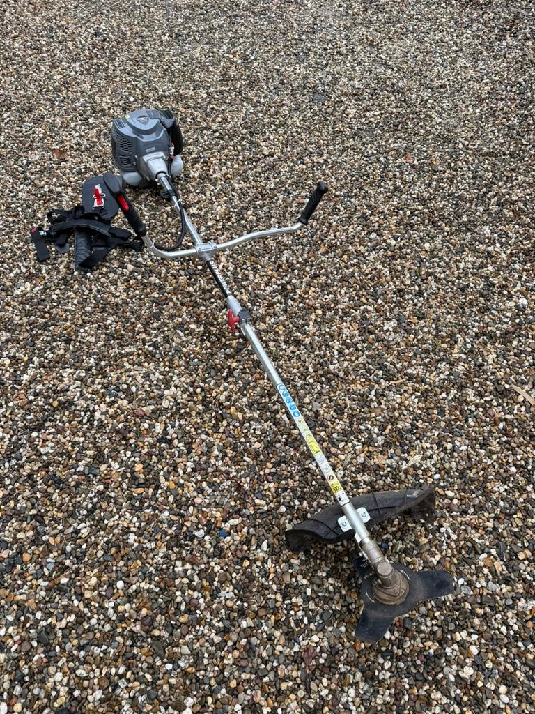 Bosmaaier grastrimmer PowerPlus, Tuin en Terras, Ophalen, Zo goed als nieuw