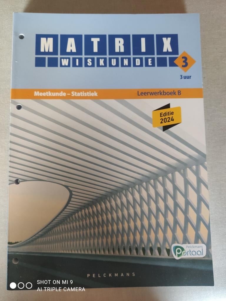 Wiskundeboek meetkunde statistiek, Boeken, Ophalen of Verzenden, Nieuw