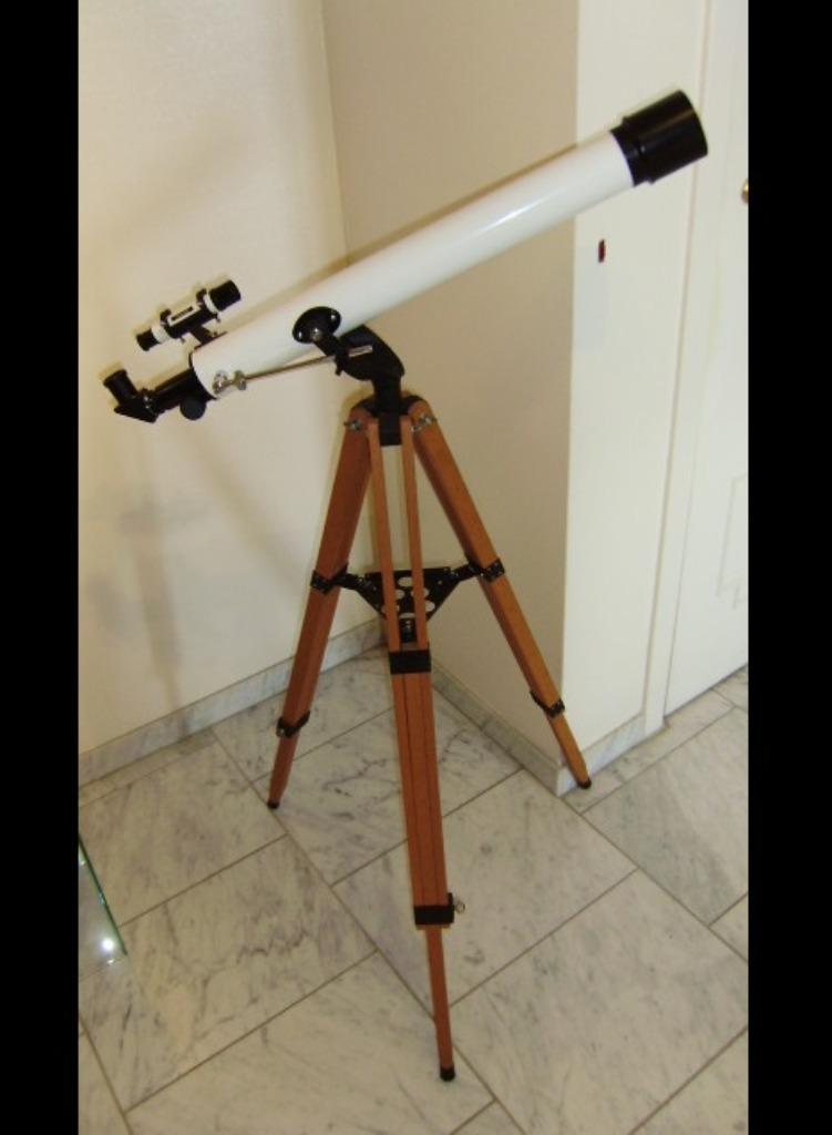 POLLUX 175 POWER 60mm ASTRONOMICAL REFRACTOR TELESCOPE, Neuf, Enlèvement, Moins de 80 mm, Avec trépied
