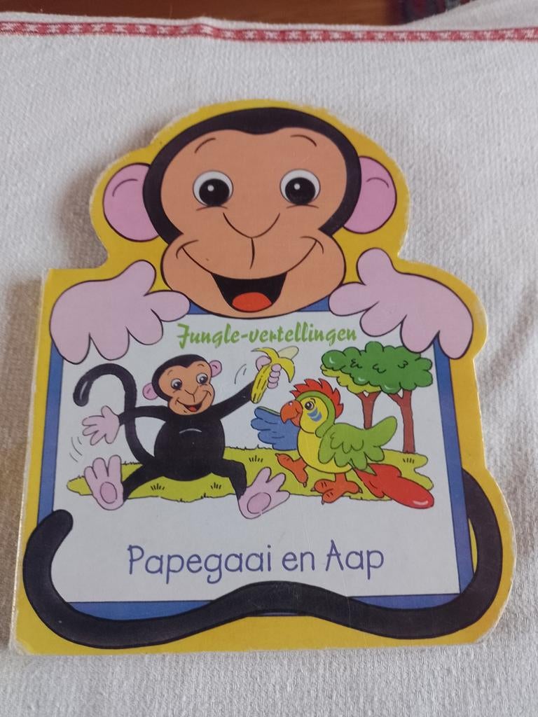 Jungle - vertellingen papegaai en aap, Ophalen of Verzenden, Gelezen
