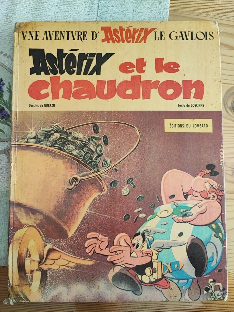 Astérix et le chaudron 1969, Boeken, Gelezen, Eén stripboek, Ophalen of Verzenden, Goscinny / Uderzo