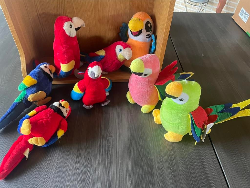 Papegaai knuffel, Enlèvement ou Envoi, Comme neuf