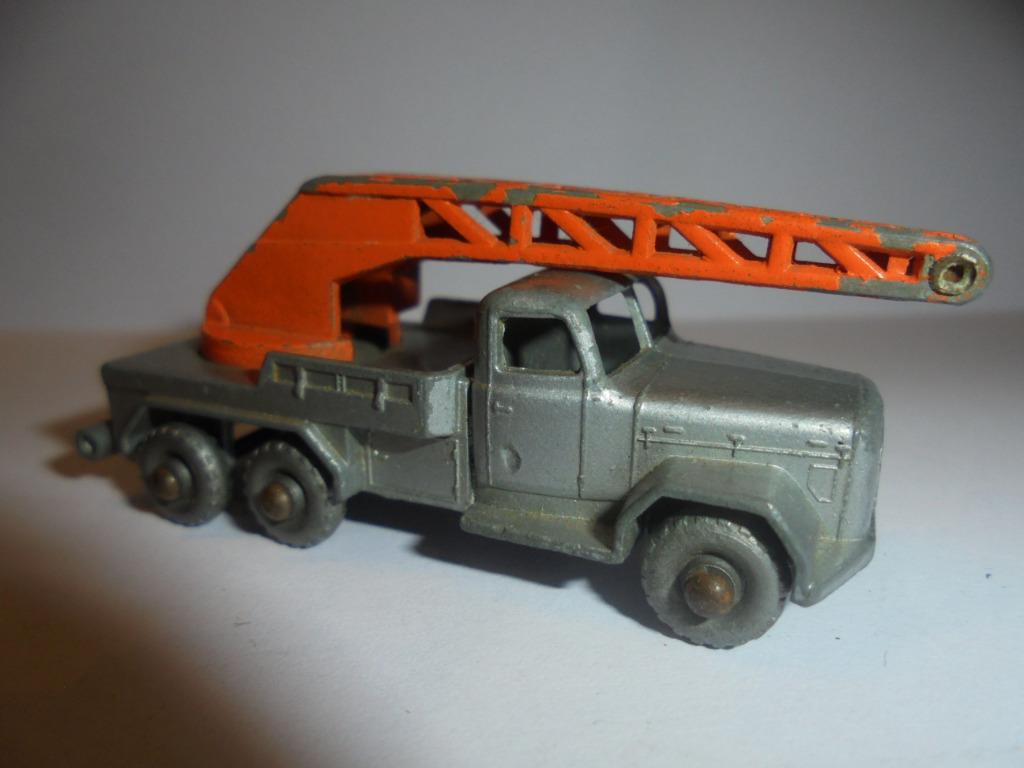 CAMION GRUE MAGIRUS DEUTZ MATCHBOX, Enlèvement ou Envoi, Utilisé, Bus ou Camion, Matchbox