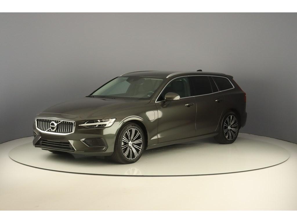 Volvo V60 2.0T6 Recharge 350pk 4x4 Inscription Pack Busines, Argent ou Gris, Euro 6, Noir, V60